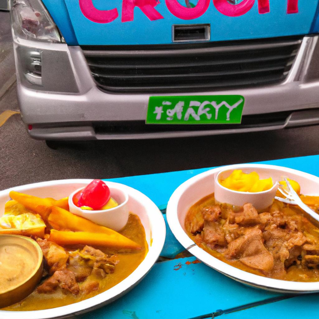 みんなで盛り上がろう！カラオケとカレーライスの融合キッチンカー