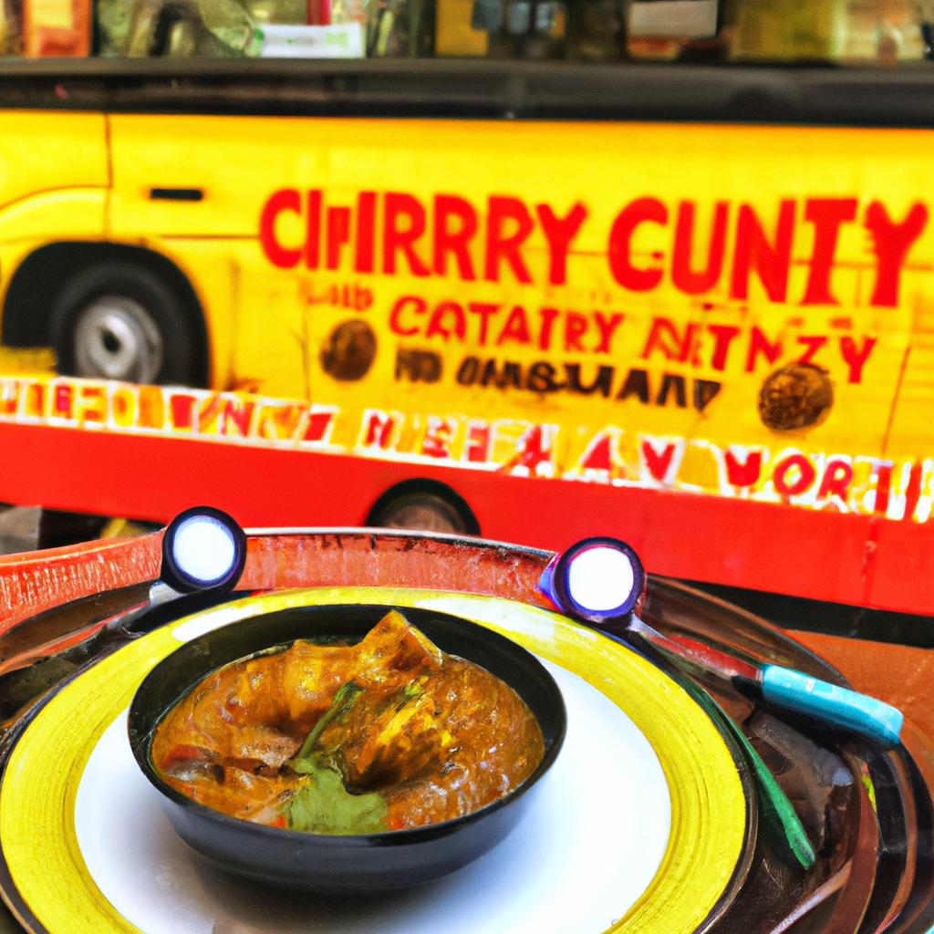 フードトラックで楽しむ美味しいカレー
