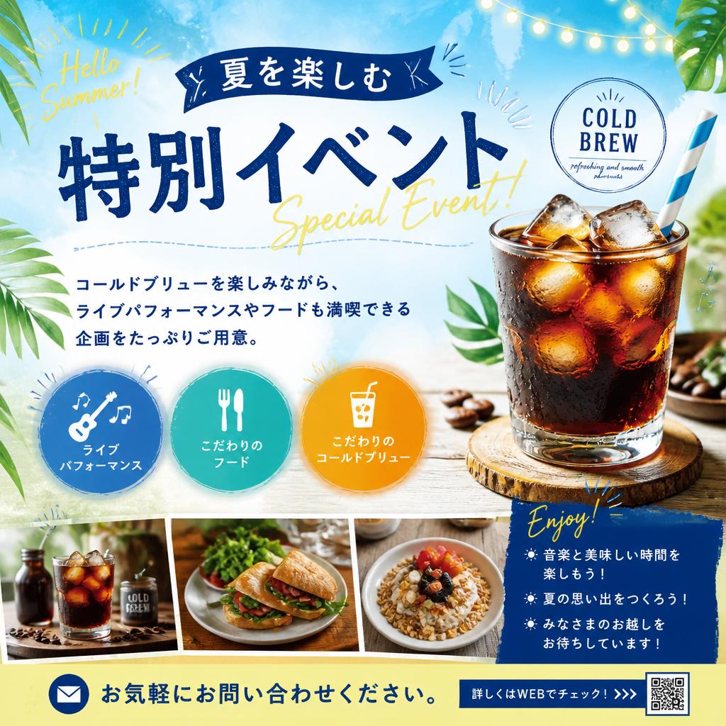 サマーイベントのお知らせ